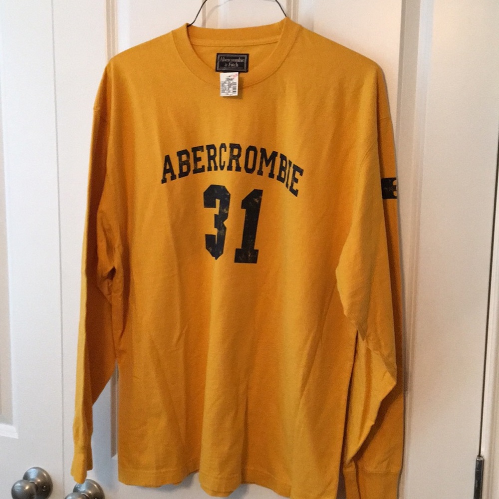 NWT, XL, A&F long sleeve cotton tee